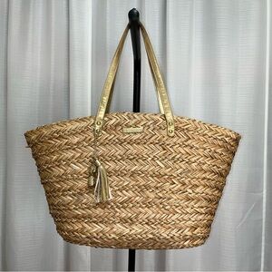 Lilly Pulitzer by Target Straw Bag  with charm